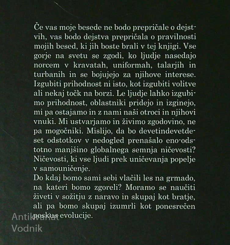 ČE BOSTE MOLČALI, BODO KAMNI GOVORILI, Anton Komat