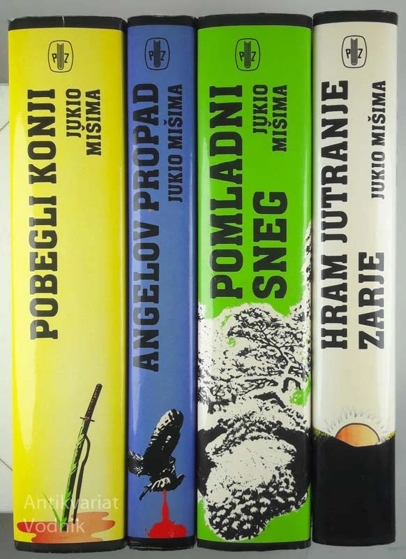 POBEGLI KONJI, HRAM JUTRANJE ZARJE, POMLADNI SNEG & ANGELOV PROPAD, Jukio Mišima