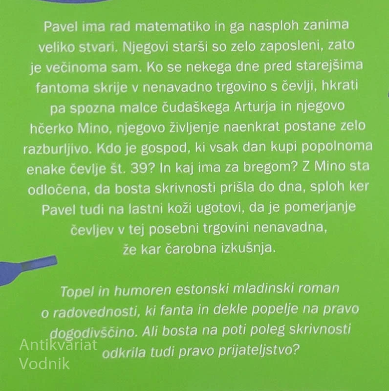 ČEVELJ ŠT. 39, Jaanus Vaiksoo