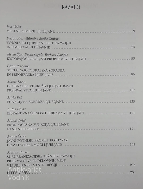 GEOGRAFIJA LJUBLJANE