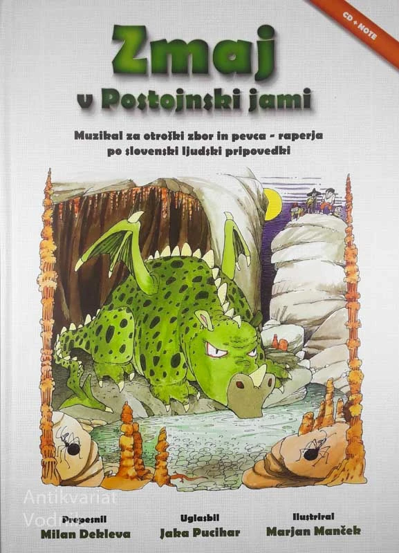 ZMAJ V POSTOJNSKI JAMI, Milan Dekleva