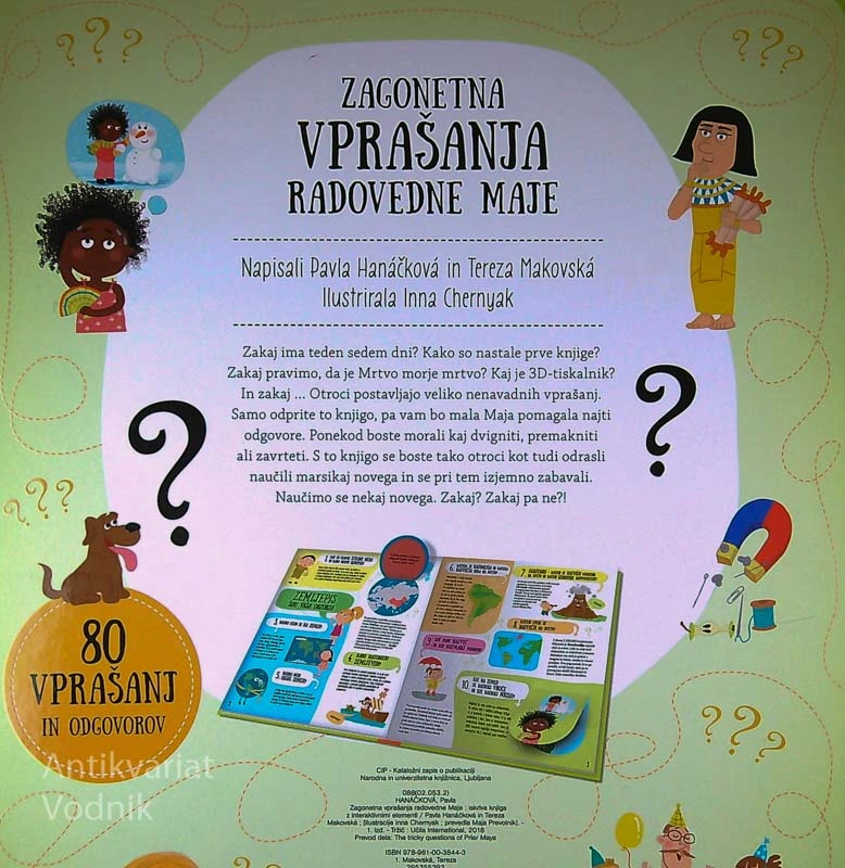 ZAGONETNA VPRAŠANJA RADOVEDNE MAJE, več avtorjev