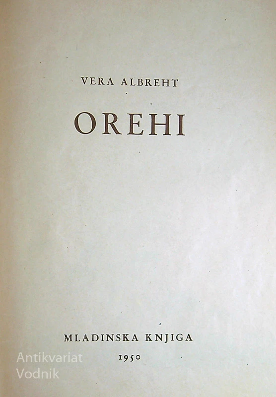 OREHI, Vera Albreht
