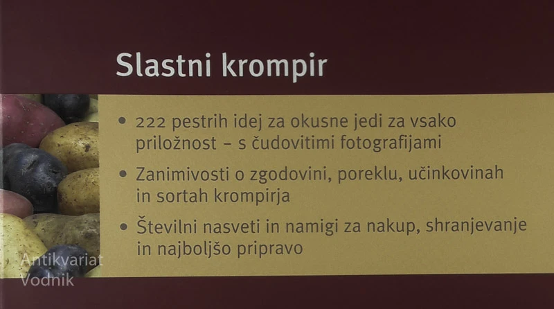 VELIKA KNJIGA O KROMPIRJU, 222 NAJBOLJŠIH RECEPTOV, Reader’s Digest