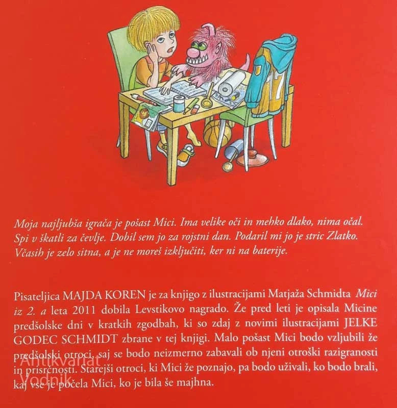MALA POŠAST MICI, Majda Koren
