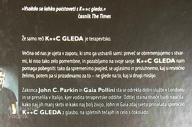 K**C GLEDA NA ZDRAVLJENJE; FRDAMANA POT DO PRESNETE SREČE, John C. Parkin
