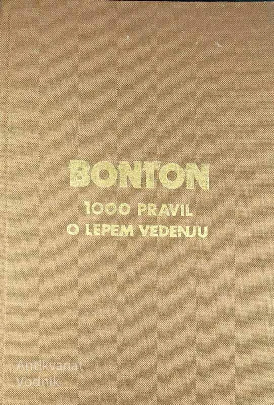 BONTON; 1000 PRAVIL O LEPEM VEDENJU, Silvio in Emilija Ružić