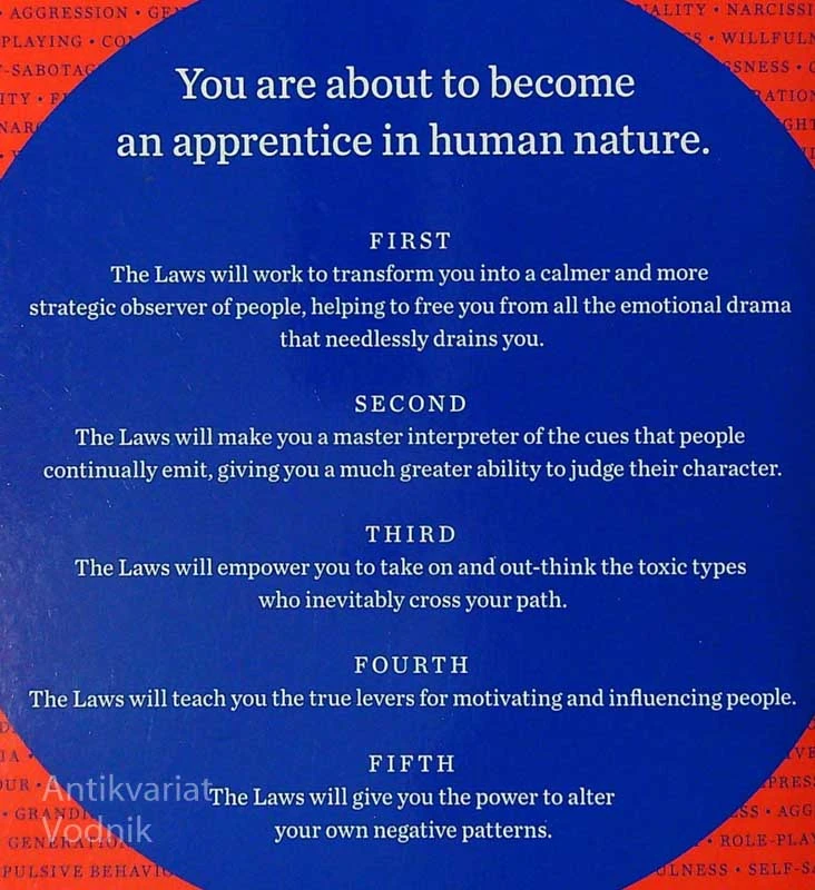THE LAWS OF HUMAN NATURE, Robert Greene