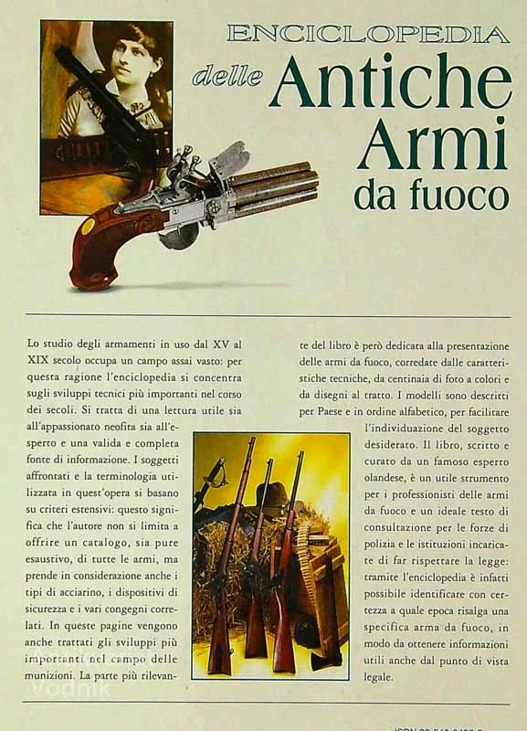 ENCICLOPEDIA DELLE ANTICHE ARMI DE FUOCO, A. E. Hartnik