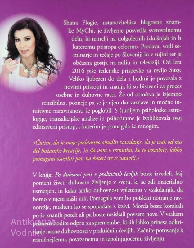 PO DUHOVNI POTI V PRAKTIČNIH ČEVLJIH, Shana Flogie