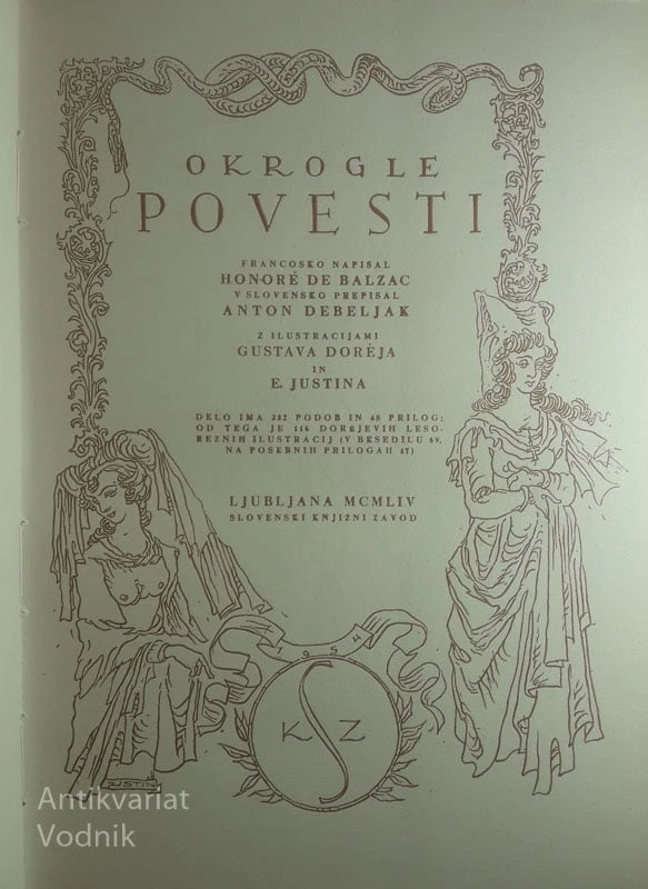 OKROGLE POVESTI, Honoré De Balzac
