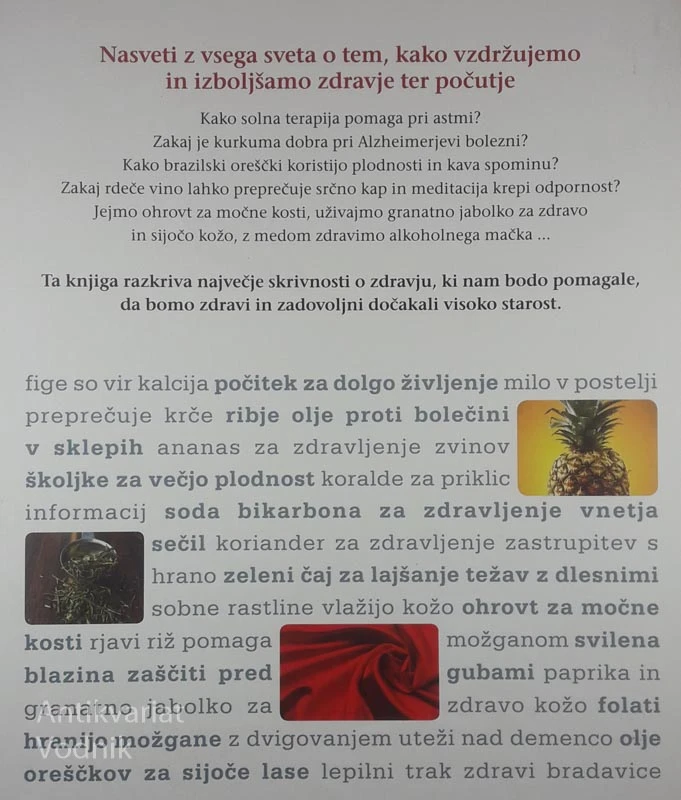 NAJBOLJŠI NASVETI ZA ZDRAVJE Z VSEGA SVETA, več avtorjev