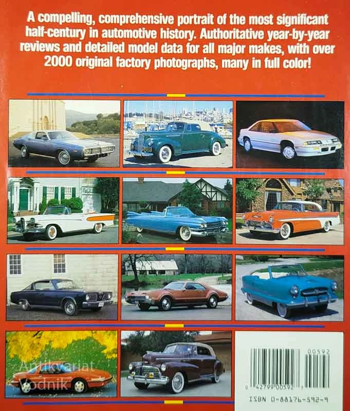 50 YEARS OF AMERICAN AUTOMOBILES; 1939-1989, več avtorjev