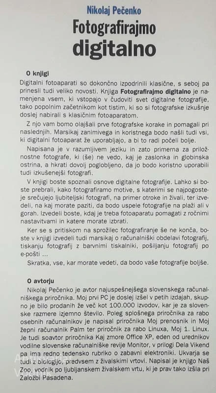 FOTOGRAFIRAJMO DIGITALNO, Nikolaj Pečenko