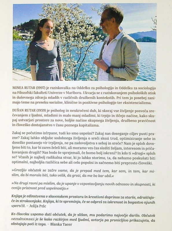 (NE) DOVOLJ DOBRA, Minea Rutar in Dušan Rutar
