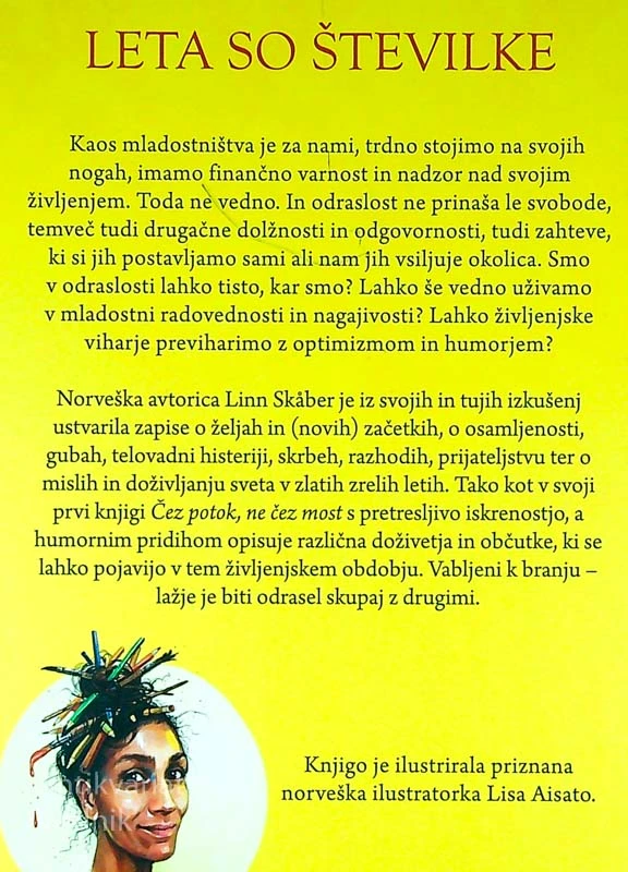 LETA SO ŠTEVILKE, Linn Skåber, ilustrirala Lisa Aisato