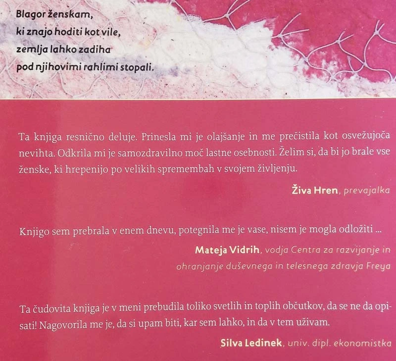 BLAGOR ŽENSKAM, Alenka Rebula
