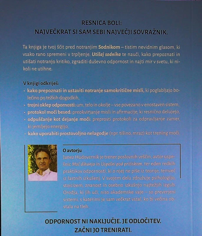 UTIŠAJ SODNIKA, Janez Hudovernik
