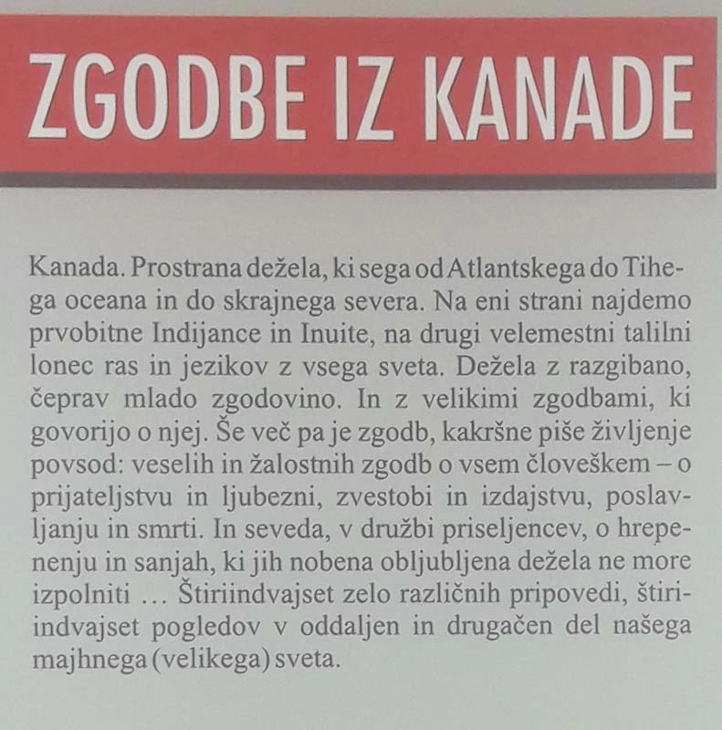ZGODBE IZ KANADE