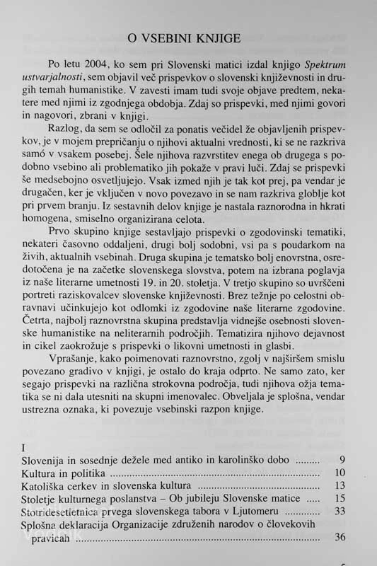 OD KNJIŽEVNOSTI DO LIKOVNE UMETNOSTI IN GLASBE, France Bernik