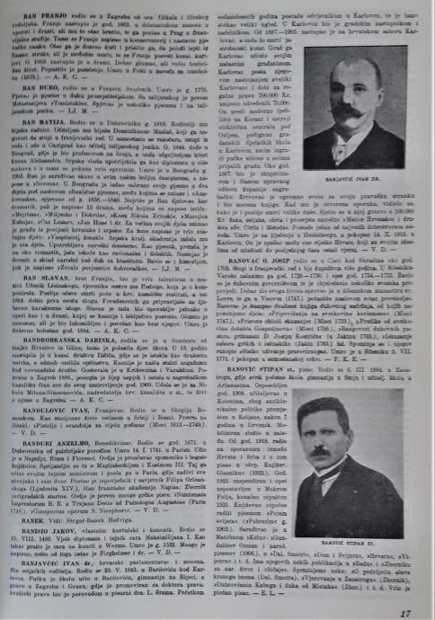 ZNAMENITI I ZASLUŽNI HRVATI 925 – 1925