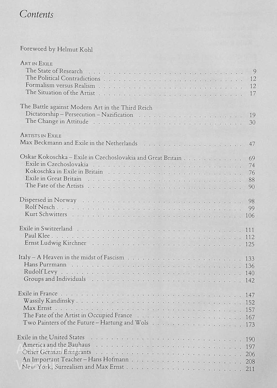 BANNED AND PERSECUTED; DICTATORSHIP OF ART UNDER HITLER, Werner Haftmann