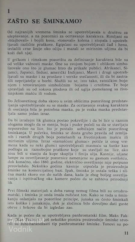 TEHNIKA ŠMINKANJA ZA FILM I TELEVIZIJU, Vincent Kihou