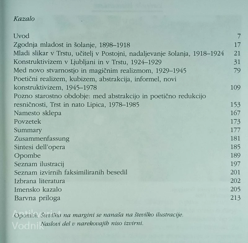 AVGUST ČERNIGOJ, Peter Krečič