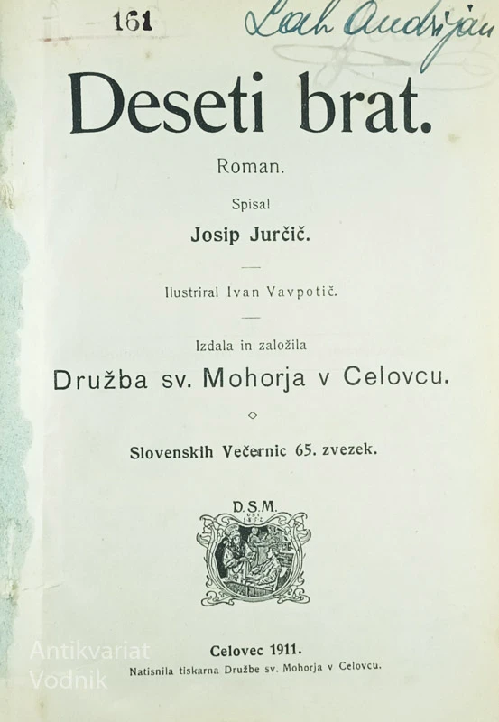 DESETI BRAT, Josip Jurčič