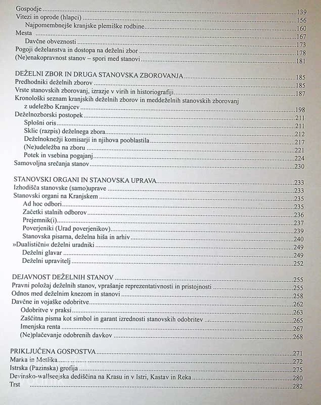 DEŽELA – KNEZ – STANOVI; OBLIKOVANJE KRANJSKIH DEŽELNIH STANOV IZ ZBOROV DO LETA 1518, Andrej Nared