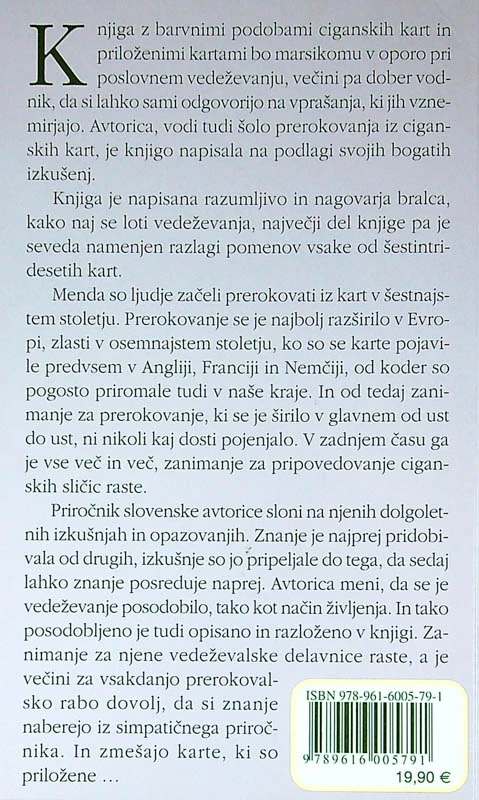 KAKO VEDEŽUJEMO IZ CIGANSKIH KART, Tea Pelicon