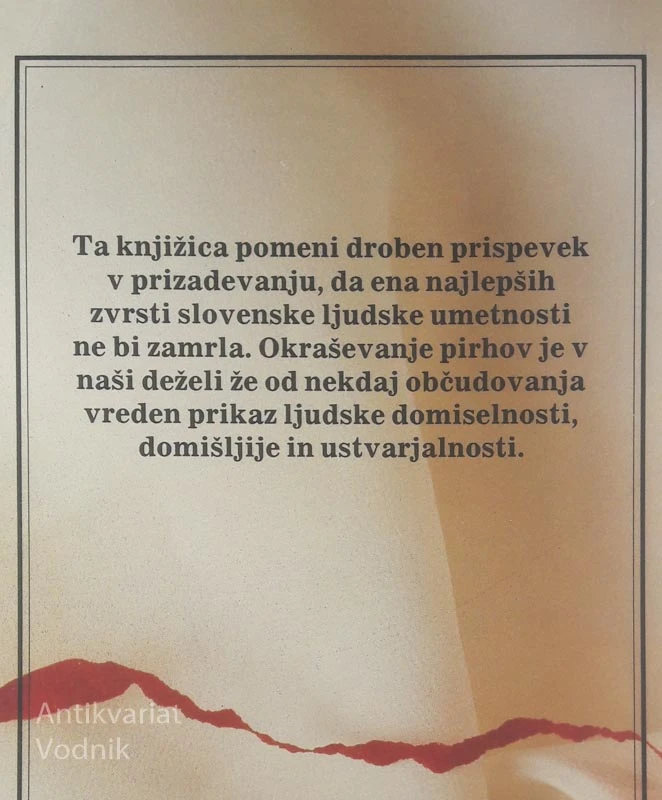 PISANICA RDEČA: PIRHI NA SLOVENSKEM, Dušica Kunaver