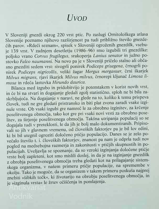 ALI PTICE ZARES IZGINJAJO?, Iztok Geister
