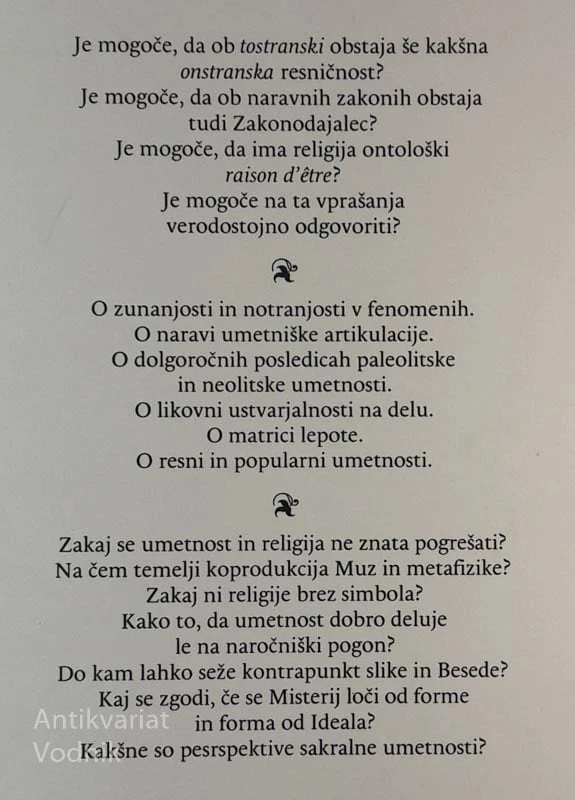UMETNOST IN RELIGIJA, Jožef Muhovič