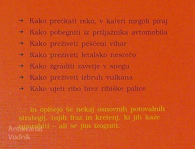 SMOLA PA TAKA!; ZBIRKA NASVETOV, KI VAM UTEGNEJO KORISTITI NA POTOVANJU
