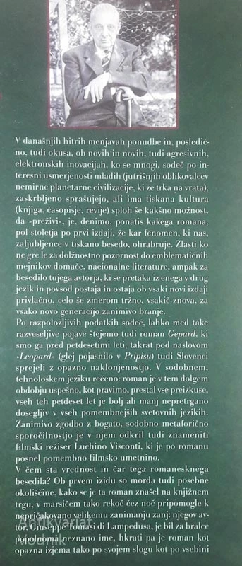 GEPARD, Giuseppe Tomasi di Lampedusa