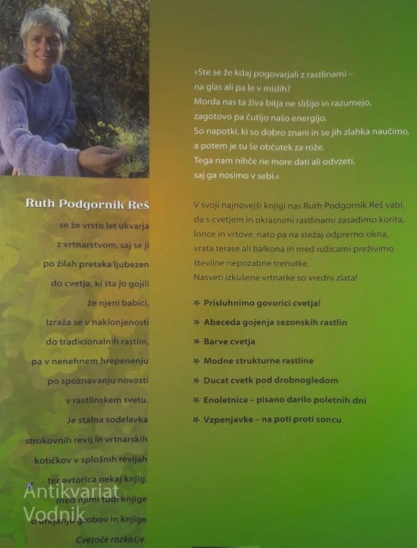 CVETOČE OKRASJE, Ruth Podgornik Reš