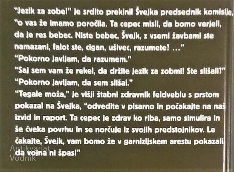 DOBRI VOJAK ŠVEJK (1-3), Jaroslav Hašek