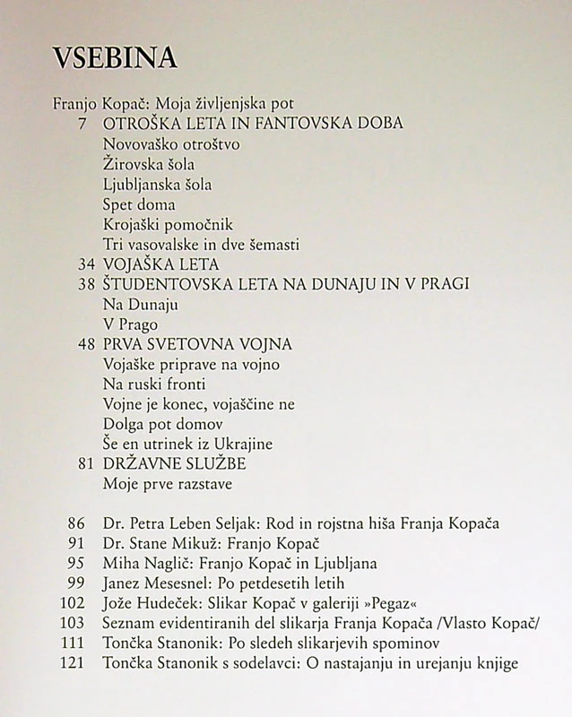 MATEVŽKOV MALAR, Franjo Kopač