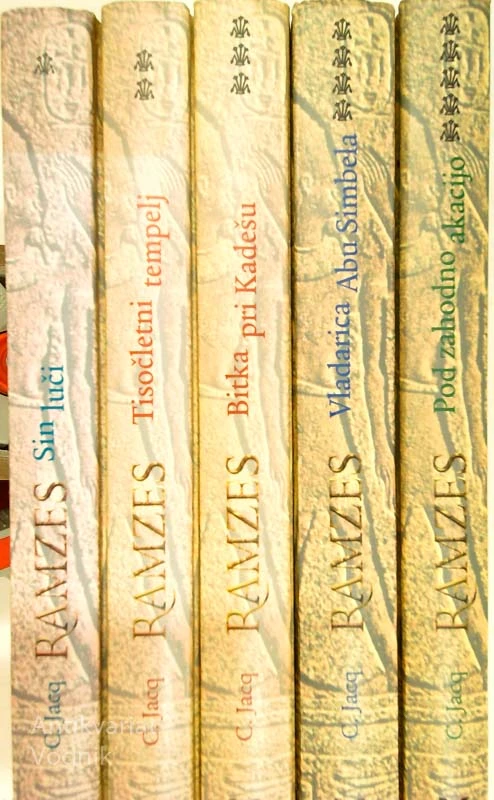 RAMZES (1-5), Christian Jacq