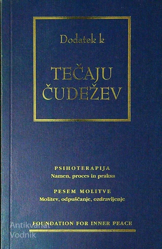 DODATEK K TEČAJU ČUDEŽEV
