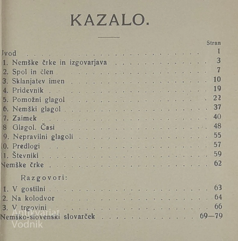 NEMŠČINA BREZ UČITELJA ALI SLOVENSKO-NEMŠKA SLOVNICA ZA SAMOUKE, dr. Leopold Lenard