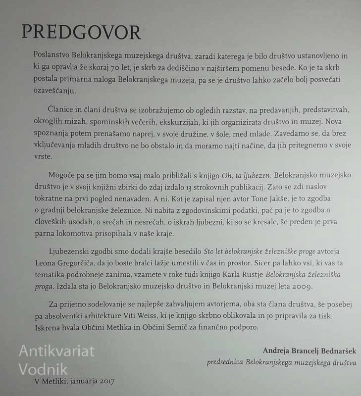 OH, TA LJUBEZEN, Tone Jakše