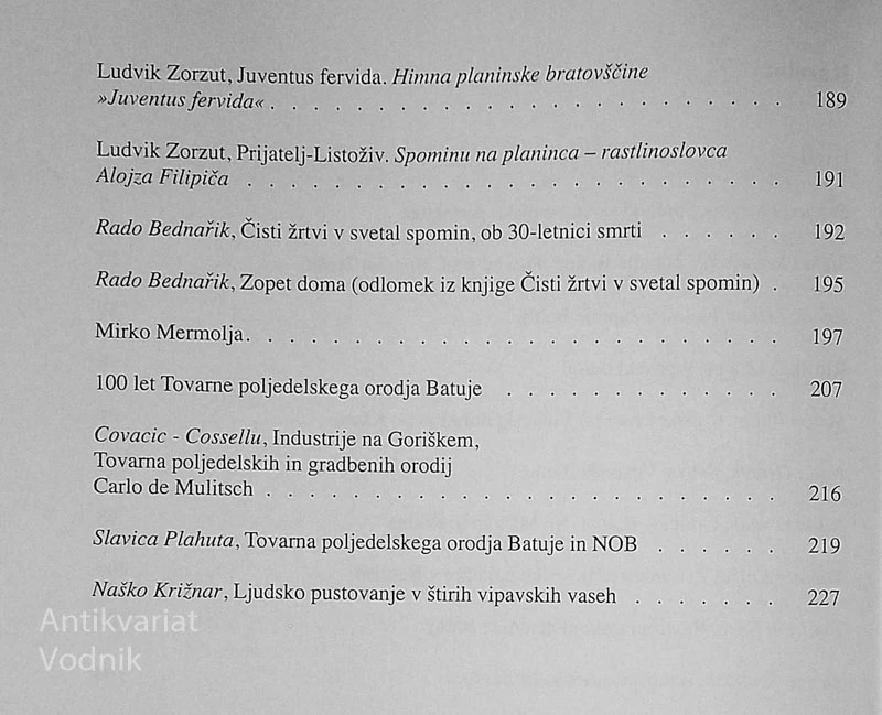 BATUJE; IZBOR OBJAVLJENEGA IN NEOBJAVLJENEGA GRADIVA O VASI BATUJE