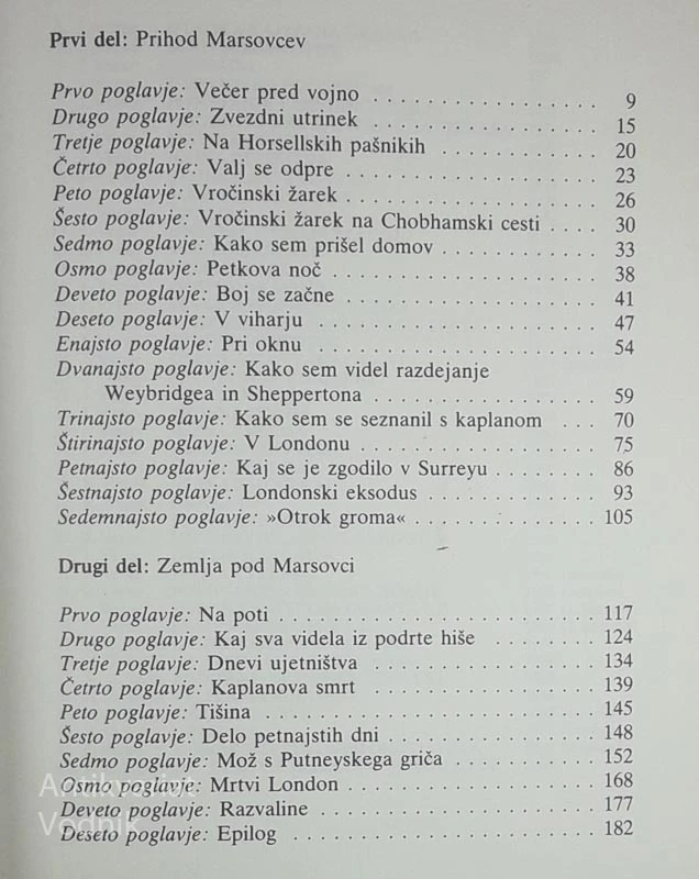 VOJNA SVETOV, H. G. Wells
