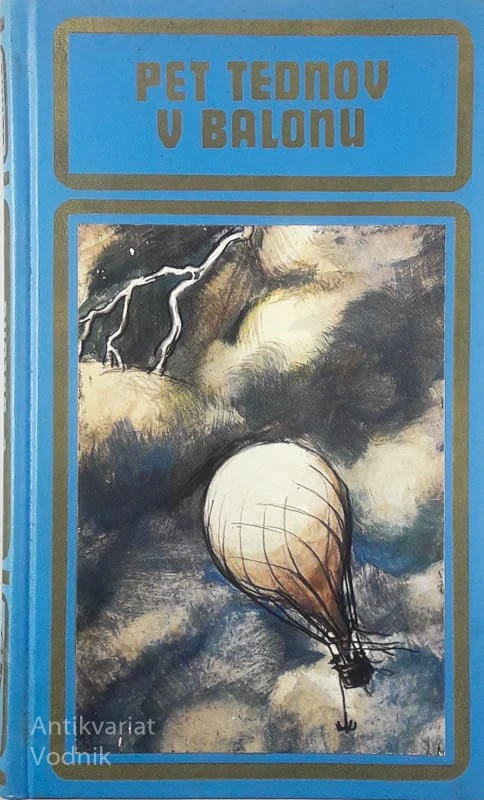 PET TEDNOV V BALONU, Jules Verne