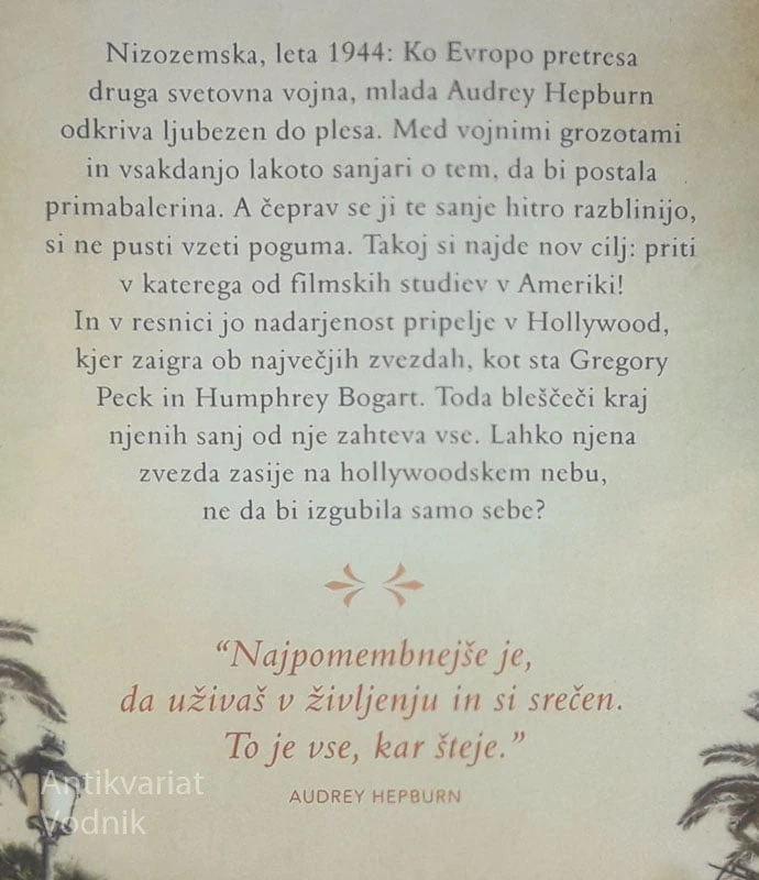 AUDREY HEPBURN IN ZVEZDNIŠKI SIJ, Juliana Weinberg