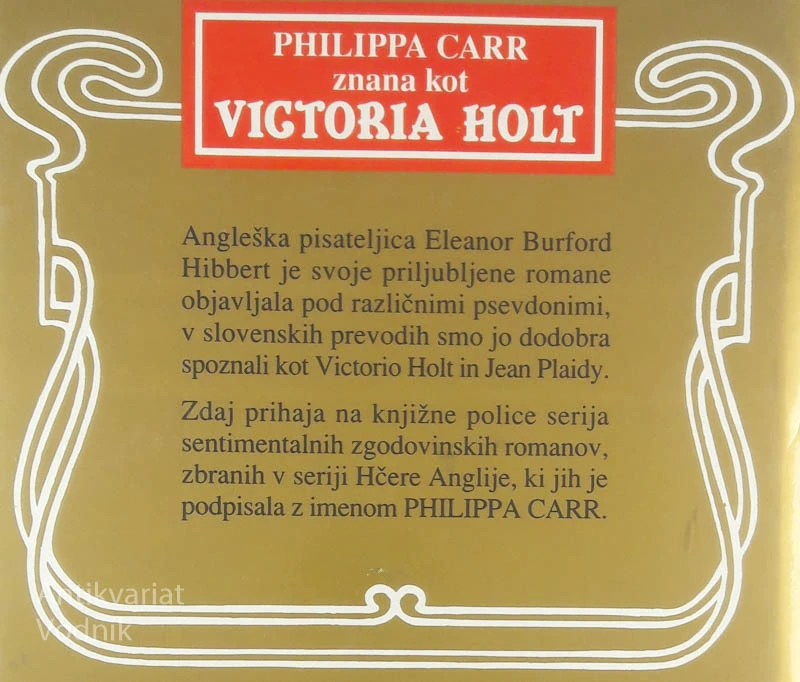 KRESNI VEČER, Philippa Carr (Victoria Holt)