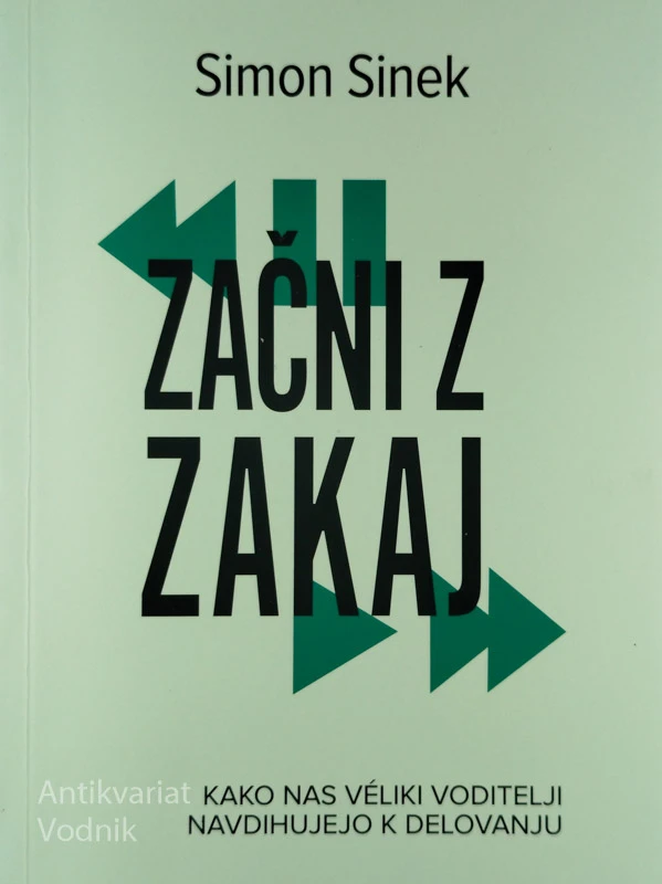 ZAČNI Z ZAKAJ, Simon Sinek