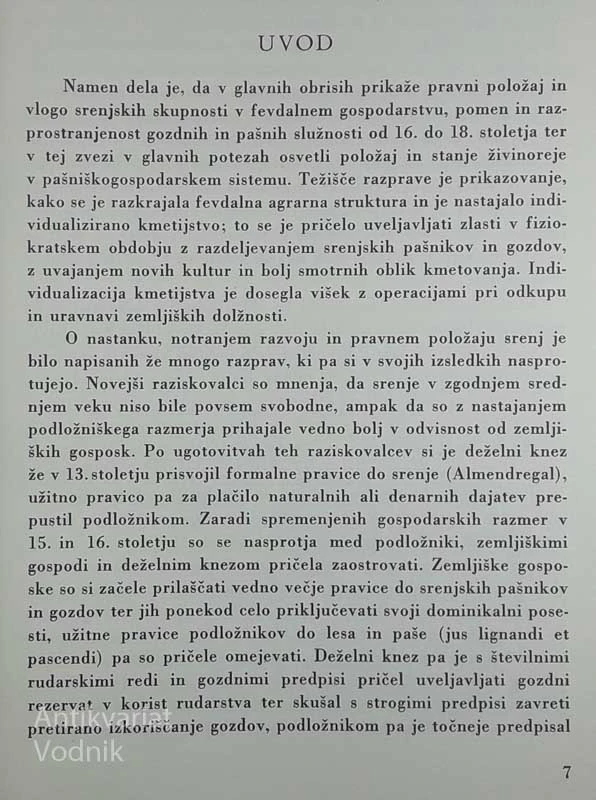 RAZKROJ FEVDALNE AGRARNE STRUKTURE, Marija Britovšek